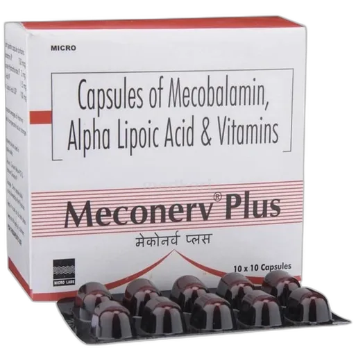 meconerv plus capsule 10's